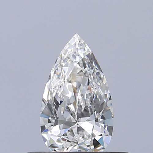0.3 carat E-VS1 Natūralus Pear Deimantas (1)
