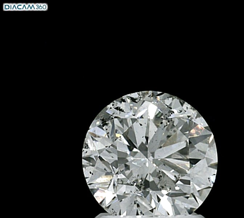 2.03 carat H-SI2 Very Good cut Natūralus Round Deimantas (1)