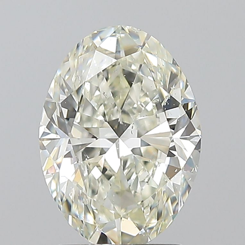 2.01 carat K-SI2 Natūralus Oval Deimantas (1)