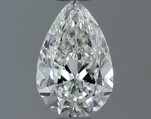 0.6 carat I-VS1 Natūralus Pear Deimantas (1)