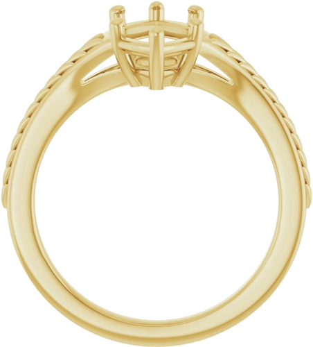 Sužadėtuvių Žiedas „Solitaire“ 14k yellow gold Marquise 12mm x 6mm (2)