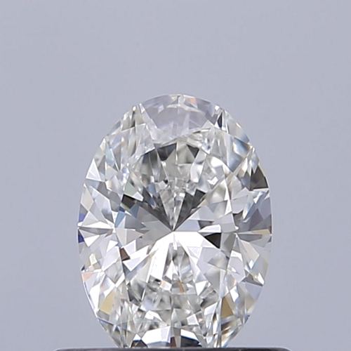 0.5 carat F-VVS1 Natūralus Oval Deimantas (1)