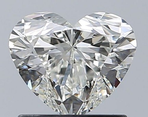 1.01 carat J-VVS1 Natūralus Heart Deimantas (1)