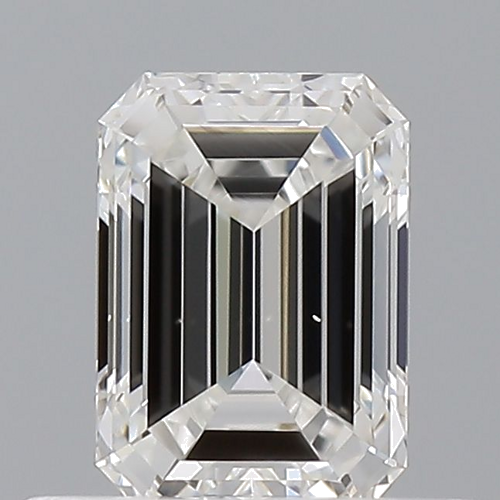 0.53 carat F-SI1 Natūralus Emerald Deimantas (1)