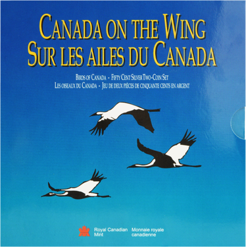 1995 Канада 50 центов Набор серебряных монет (10)