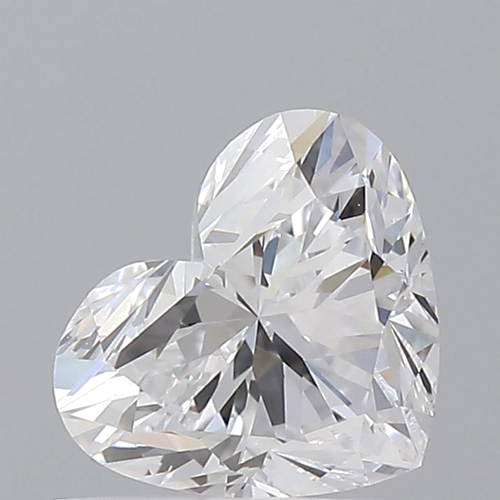0.7 carat D-VS1 Natūralus Heart Deimantas (1)