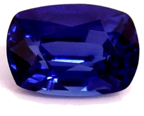 0.55 carat BLUE Cushion Safyras (1)