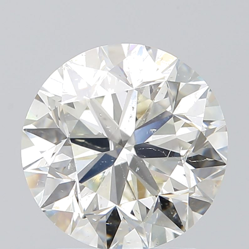 2.01 carat K-SI2 Very Good cut Natūralus Round Deimantas (1)