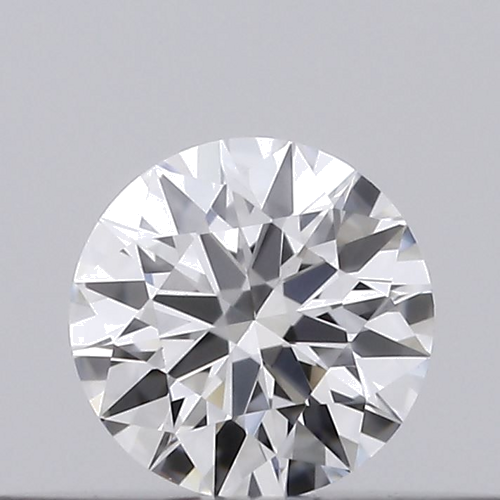 0.17 carat E-VVS1 Excellent cut Natūralus Round Deimantas (1)