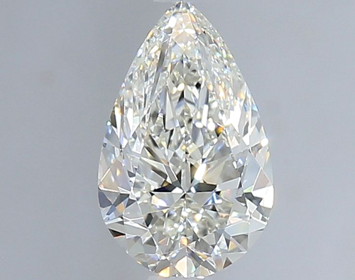 1.0 carat I-IF Natūralus Pear Deimantas (1)