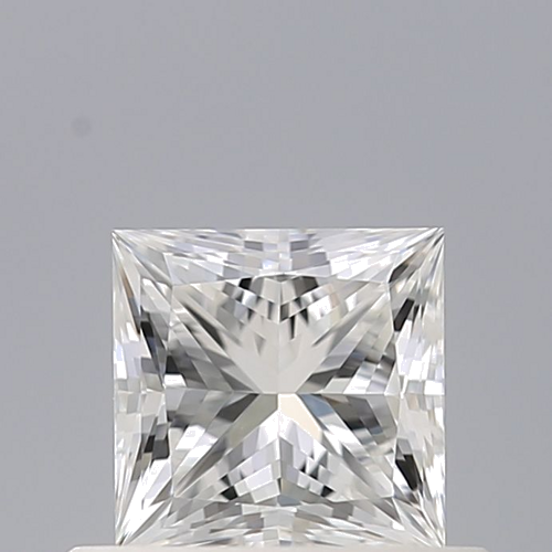 0.5 carat G-VVS1 Natūralus Princess Deimantas (1)