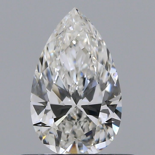 0.51 carat G-VS1 Natūralus Pear Deimantas (1)