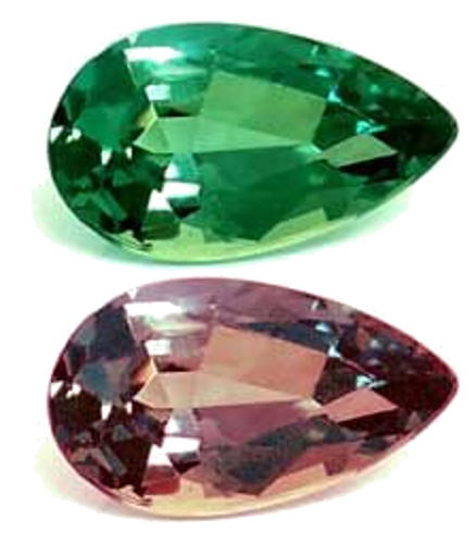 0.23 carat GREEN Pear Alexandrite (1)