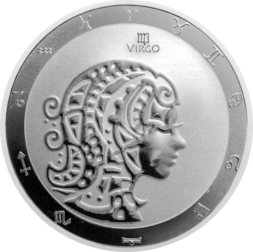 1 oz Jaunava 2021 (Zodiaka sērija) Tokelau sudraba monēta (1)