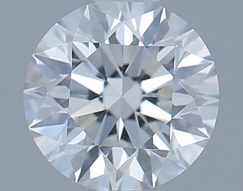 0.37 carat F-SI1 Excellent cut Natūralus Round Deimantas (1)