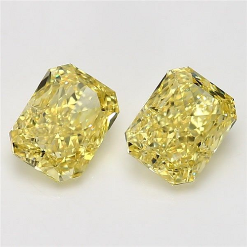 2.06 carat Fancy Intense Yellow-IF Natūralus Radiant Deimantas (1)