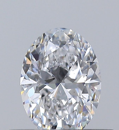 0.36 carat D-VS2 Natūralus Oval Deimantas (1)
