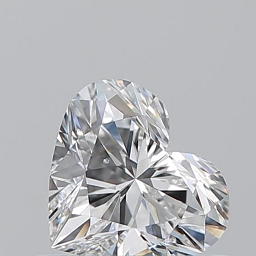 0.56 carat E-SI1 Natūralus Heart Deimantas (1)