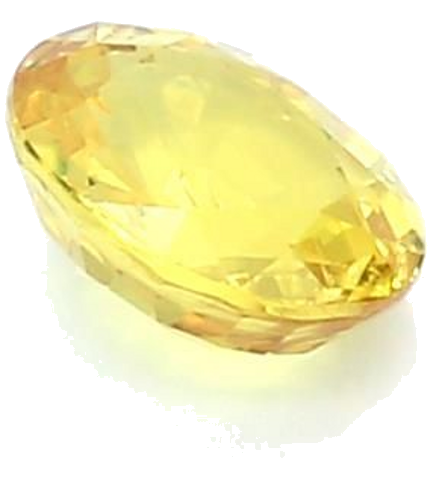 0.89 carat YELLOW BRILLIANTSTEP cut Oval Safyras (1)