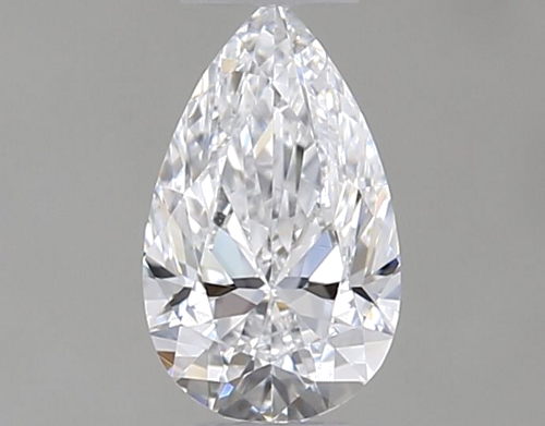 0.31 carat D-VVS1 Natūralus Pear Deimantas (1)