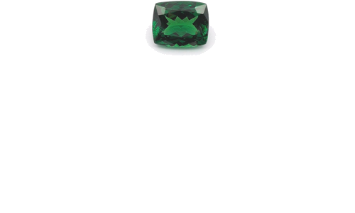 3.09 carat GREEN Cushion Garnet (1)