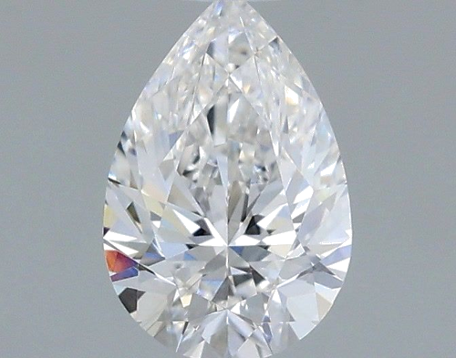 0.4 carat G-VVS2 Natūralus Pear Deimantas (1)