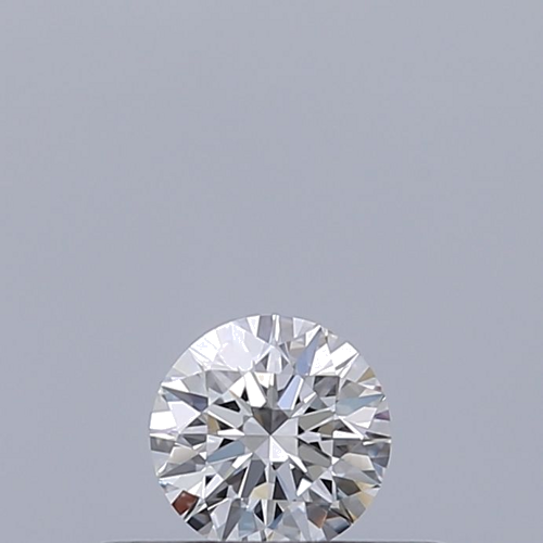 0.19 carat D-VVS1 Excellent cut Natūralus Round Deimantas (1)