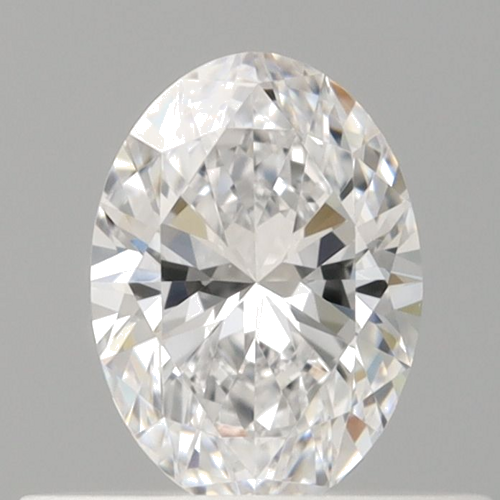 0.4 carat D-VS1 Natūralus Oval Deimantas (1)