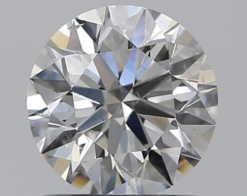 1.0 carat G-SI1 Excellent cut Natūralus Round Deimantas (1)