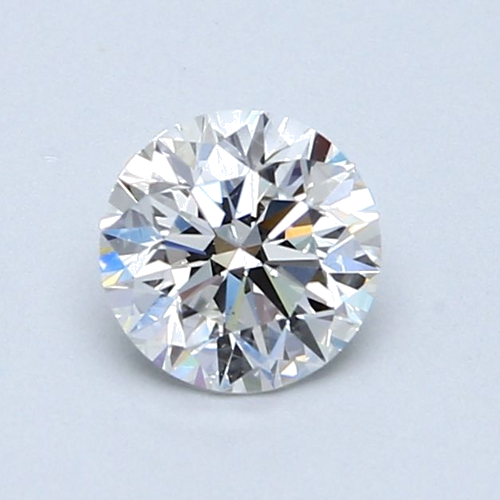 0.88 carat F-SI1 Very Good cut Natūralus Round Deimantas (1)