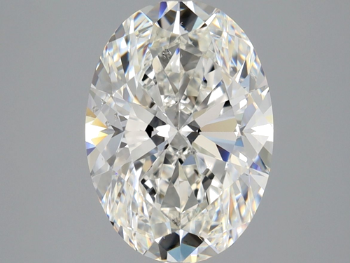 3.01 carat H-SI1 Natūralus Oval Deimantas (1)