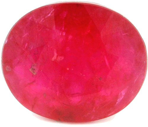 6.13 carat RED Oval Rubinas (1)