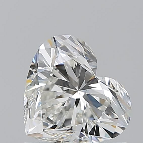 1.01 carat I-VS2 Natūralus Heart Deimantas (1)