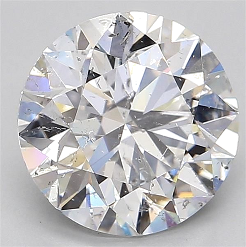 3.01 carat E-SI2 Excellent cut Natūralus Round Deimantas (1)