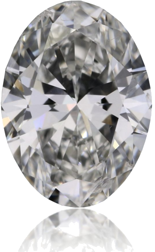 0.32 carat F-SI2 Natūralus Oval Deimantas (1)