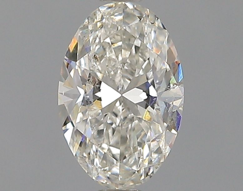 0.46 carat I-SI2 Natūralus Oval Deimantas (1)