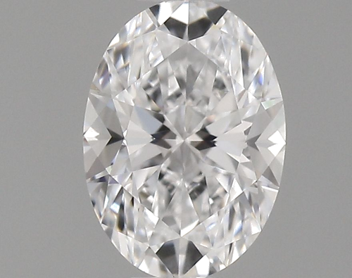 0.5 carat D-VVS2 Natūralus Oval Deimantas (1)