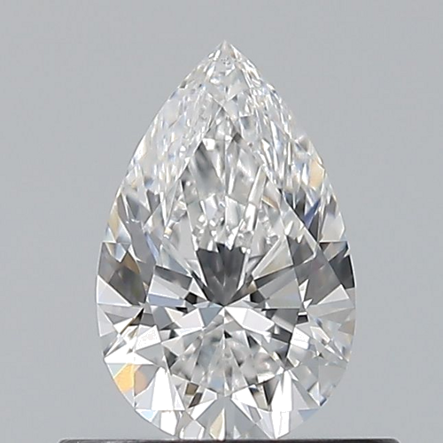 0.5 carat E-VS2 Natūralus Pear Deimantas (1)