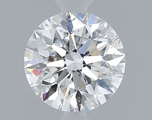 0.56 carat D-SI2 Excellent cut Natūralus Round Deimantas (1)