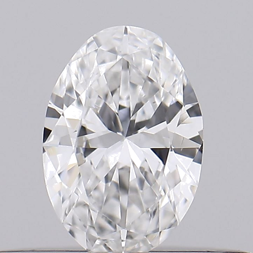 0.2 carat D-VVS2 Natūralus Oval Deimantas (1)