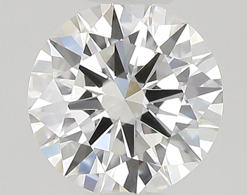 0.44 carat F-VVS1 Excellent cut Natūralus Round Deimantas (1)