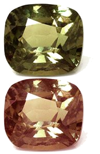 0.68 carat GREEN Cushion Alexandrite (1)