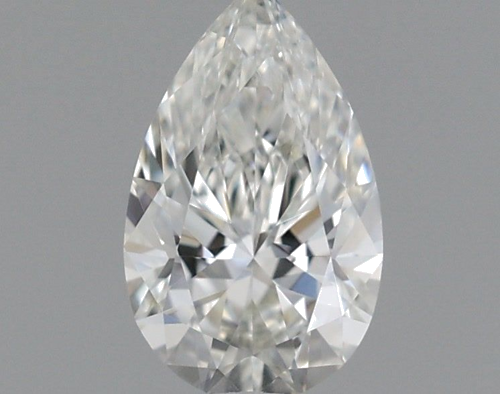 0.23 carat H-VVS1 Natūralus Pear Deimantas (1)