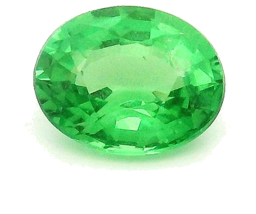 0.39 carat GREEN Oval Garnet (1)