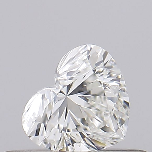 0.25 carat I-VVS2 Natūralus Heart Deimantas (1)