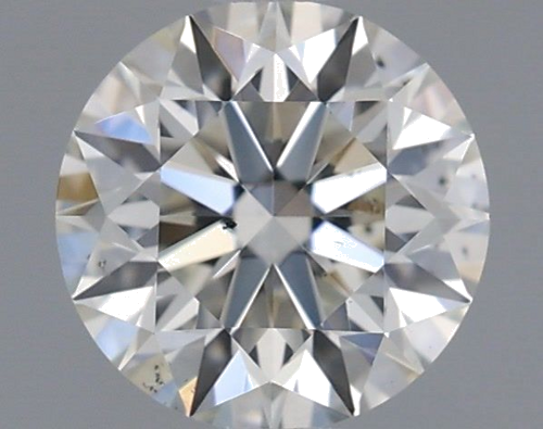 0.46 carat I-SI1 Excellent cut Natūralus Round Deimantas (1)