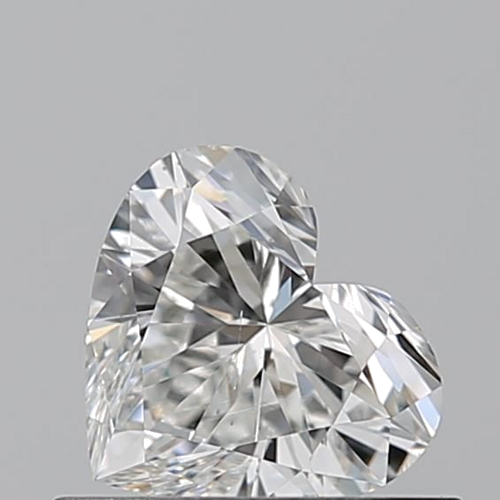 0.54 carat G-SI2 Natūralus Heart Deimantas (1)