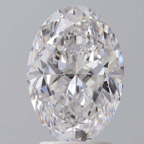 2.5 carat D-VS2 Natūralus Oval Deimantas (1)