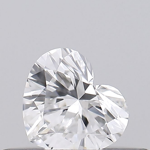 0.2 carat E-VVS2 Natūralus Heart Deimantas (1)
