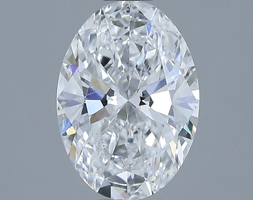 1.01 carat D-SI2 Natūralus Oval Deimantas (1)